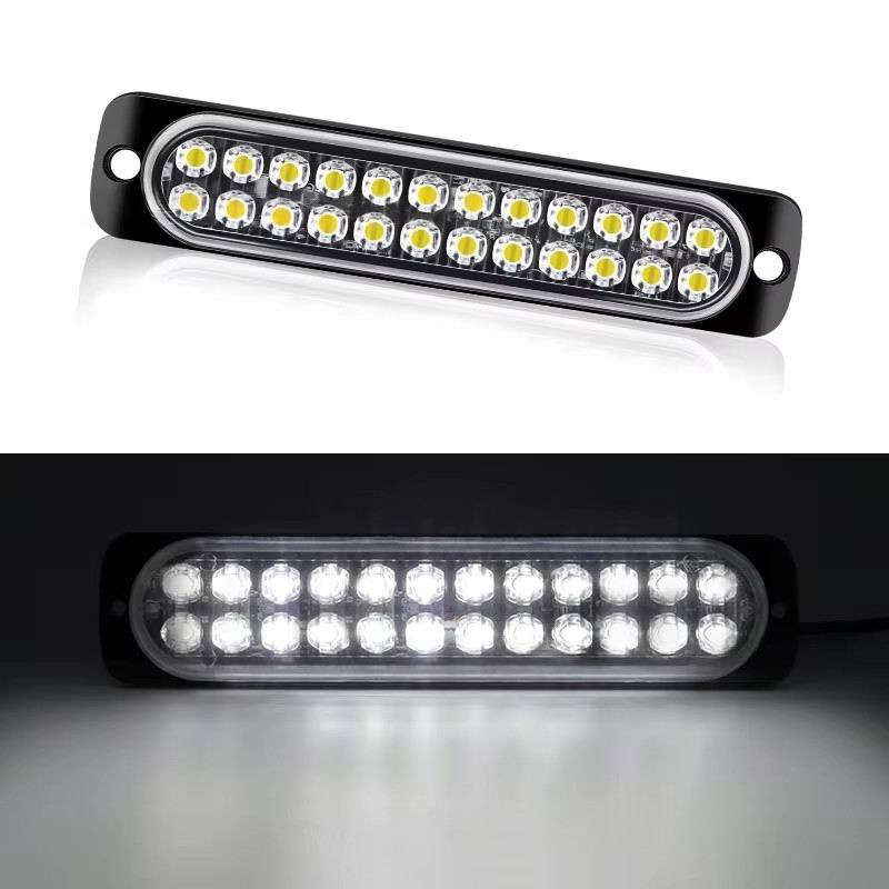 24 LED Blitzblink / strobe blink 12v / 24v - 2x12