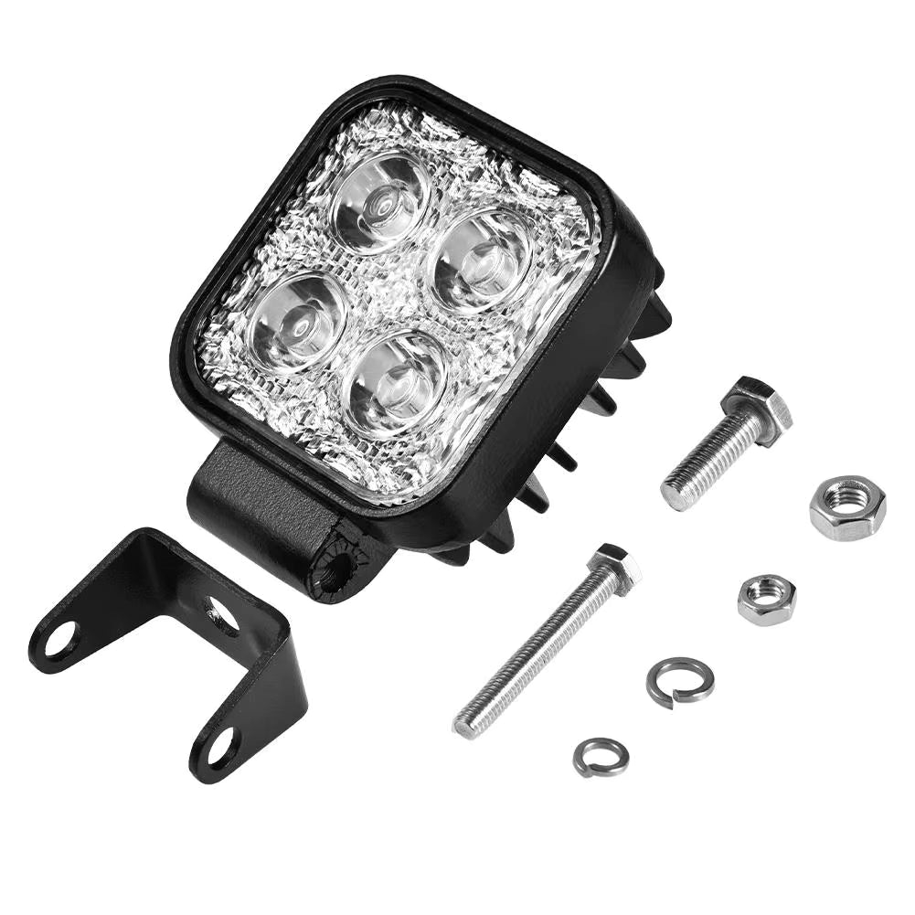LED køretøjs projektør 12 watt 12/24 volt