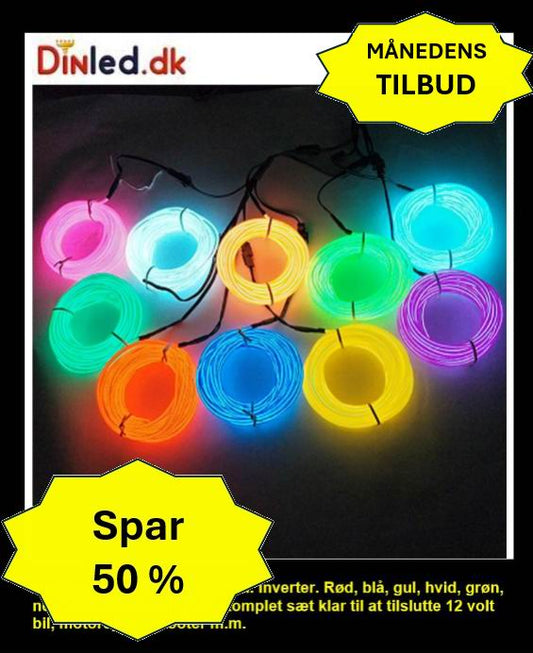 NEON WIRE 12 volt - 1 meter