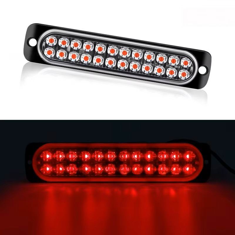 24 LED Blitzblink / strobe blink 12v / 24v - 2x12