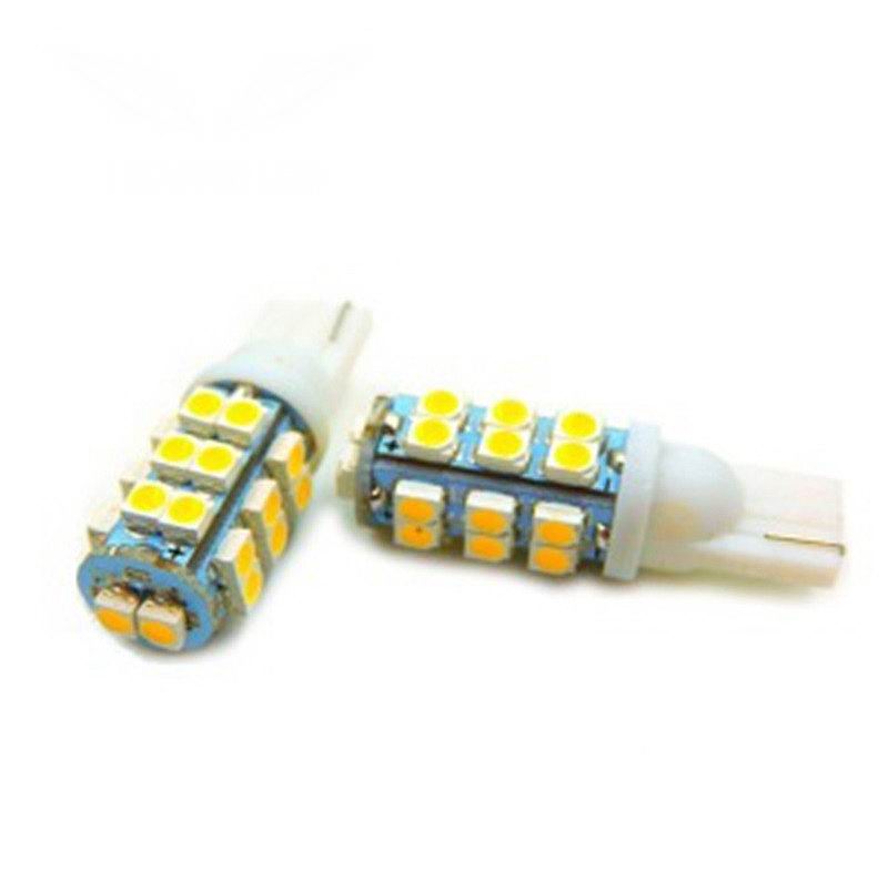 T10 W5W LED pære - 26 SMD LED - 12v