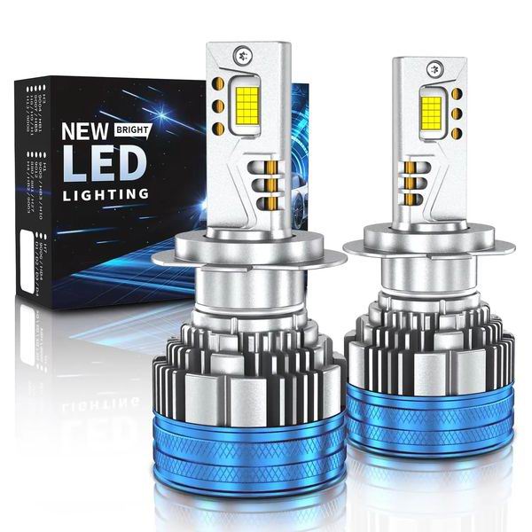 Canbus LED forlygtepærer med ekstern styreboks - 120 watt