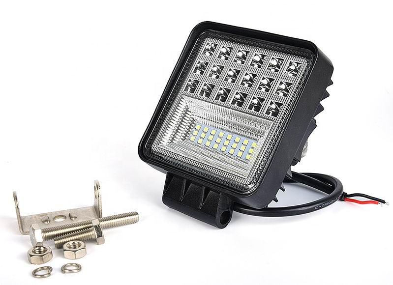 LED køretøjs projektør 84 watt COMBO, Slim 12/24 volt