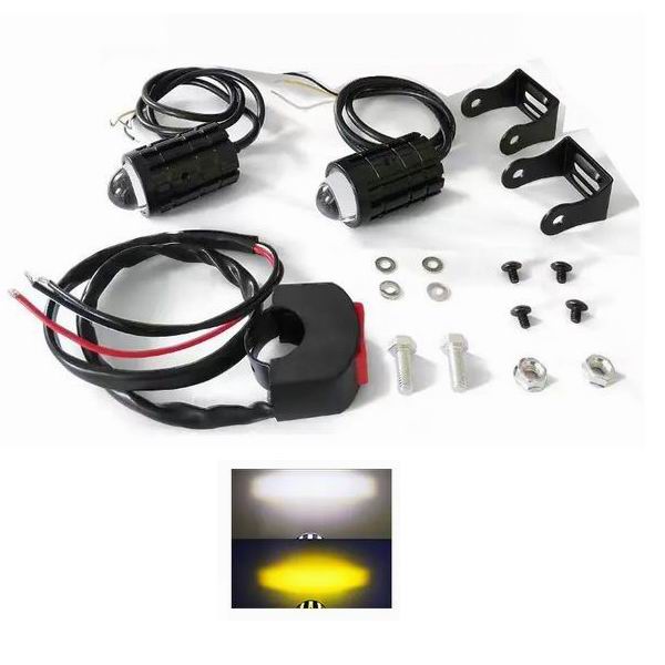 LED Bullet projektører 12 - 80 volt - komplet sæt