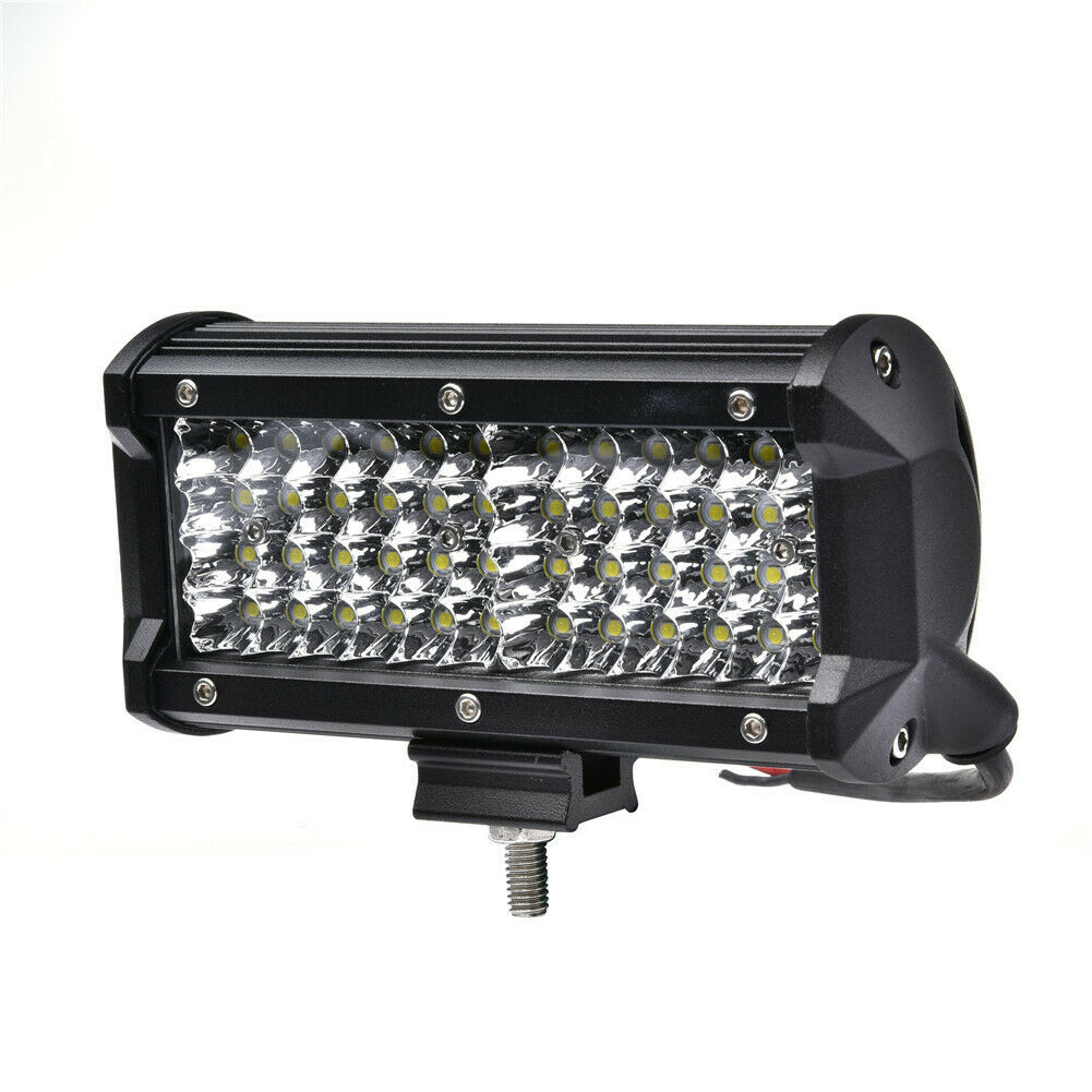 Kompakt 4 rækkers LED køretøjs projektør 48 watt 12/24 volt