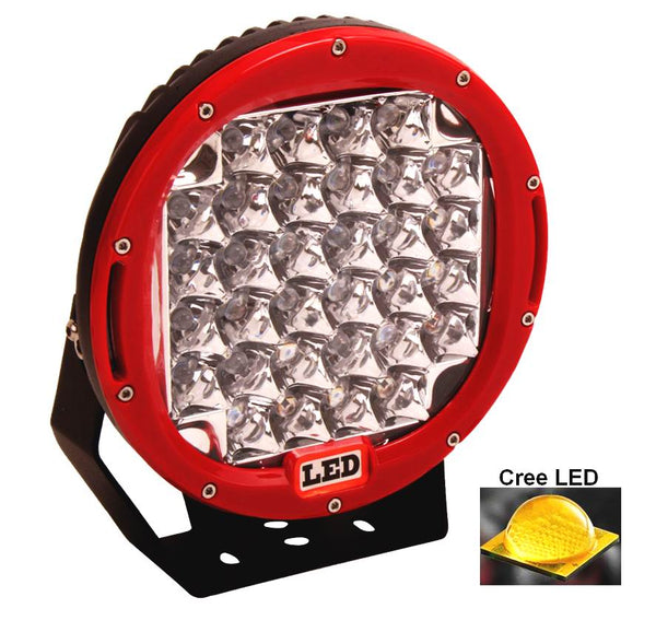 Designer LED projektør 96 / 120 / 185 watt 12/24 volt