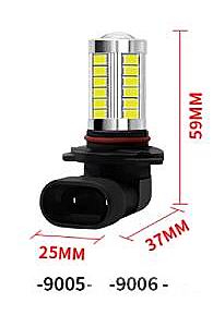 LED pære til tågelygter, 12v