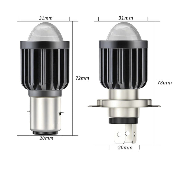 LED forlygtepærer til Scooter  / Motorcykel - 10-80v