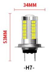 LED pære til tågelygter, 12v