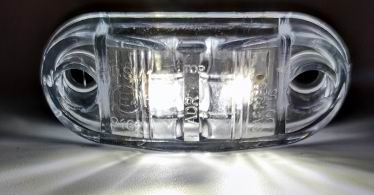 LED Blok markeringslygte, 12 / 24v