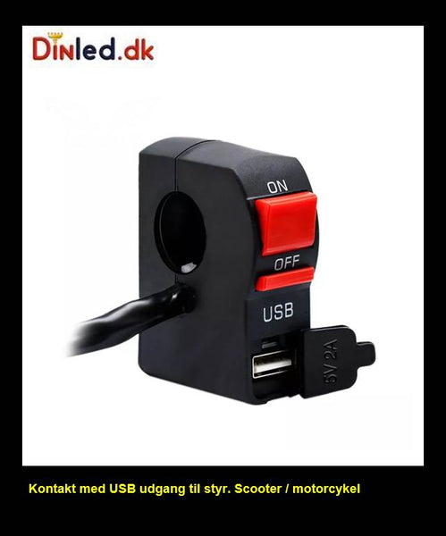 Kontakt til styr med USB udgang