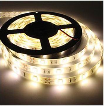 5 Meter, 12 volt, 24 watt, 1800 lumen, IP65, 300 LED, VANDTÆT Led strip